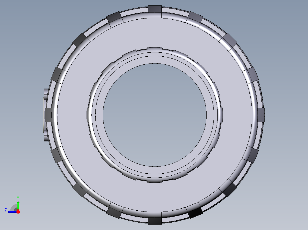 15SSEGV 女性结束EasyFit弹簧止回阀，JIS螺纹右视图