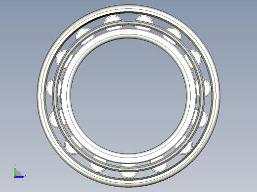 轴承-Bearing_120x190x42.stp左视缩略图