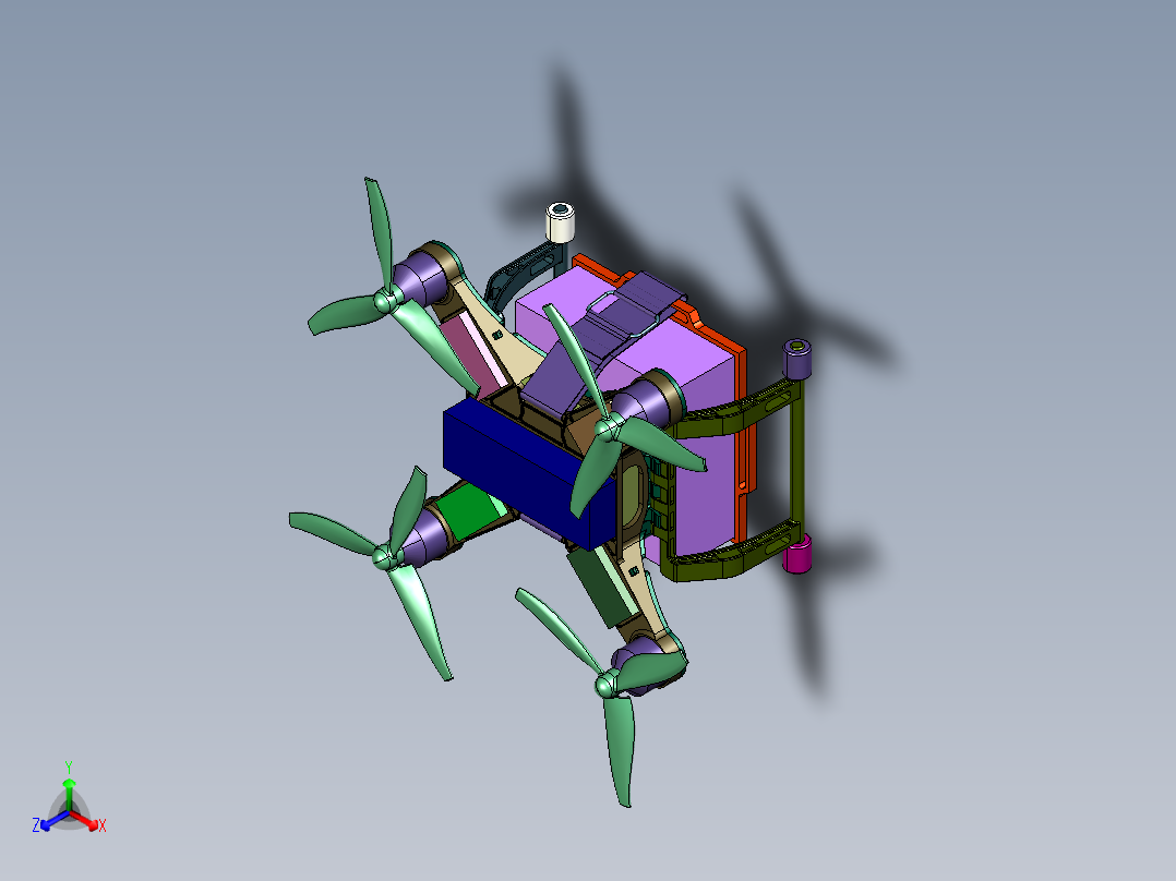 运送包裹飞行器