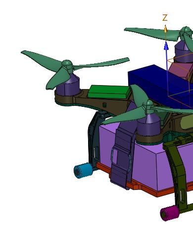 运送包裹飞行器