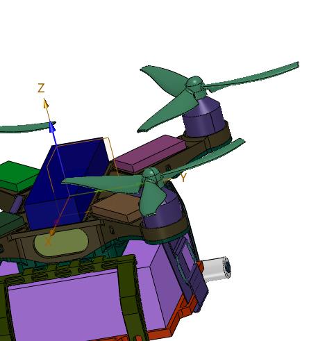 运送包裹飞行器