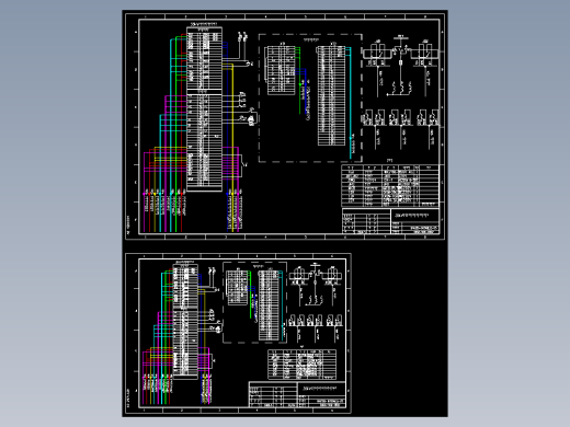 35kV母线电压互感器二次接线安装图(B066-500-0802)