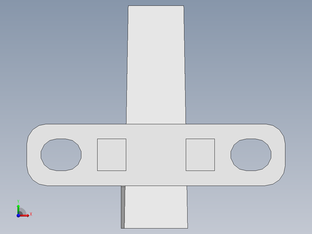 260系列槽型光电（插拔式）-FC-SPV263Z-D前视图