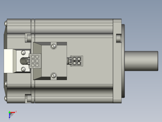 750W MSMJ伺服马达俯视缩略图