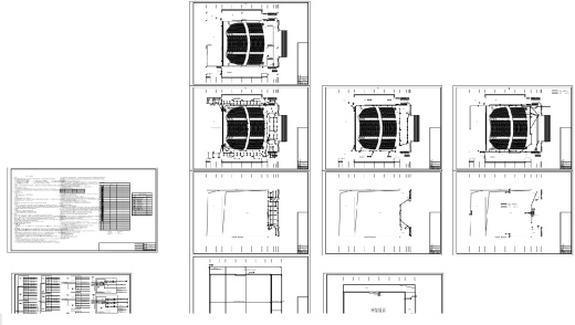 高级中学单层报告厅（阶梯教室1200座）全专业设计施工图缩略图