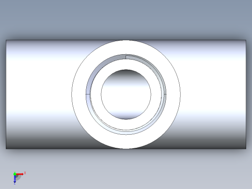 CPVC管件04-Sch80_Tee_FPTxFPTxFPT_9805-005_0.5in俯视缩略图