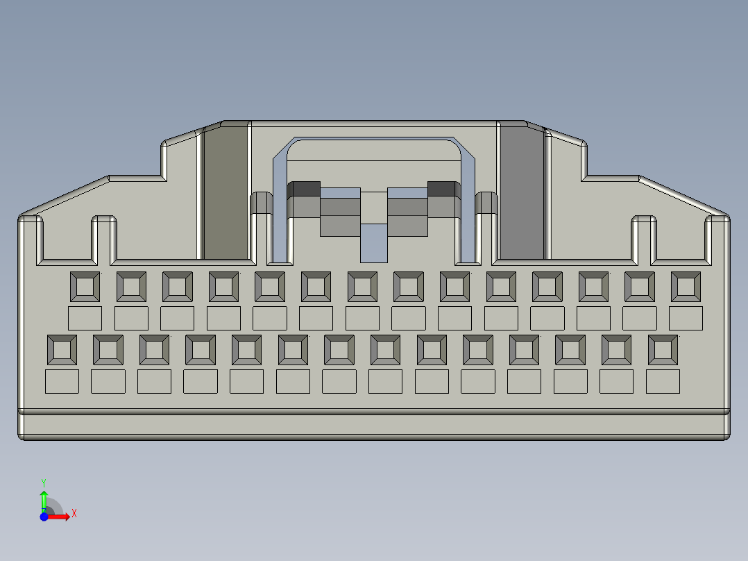 连接器AAUS01AS0-028K0115前视图