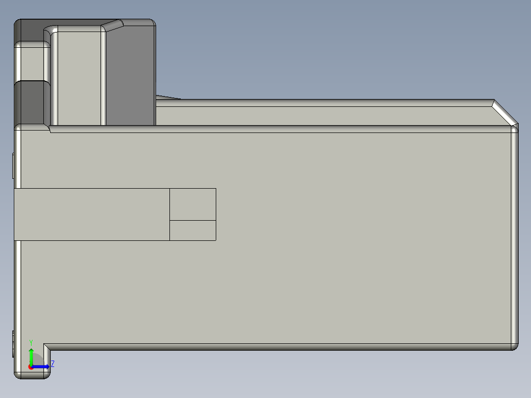 连接器AAUS01AS0-028K0115左视图