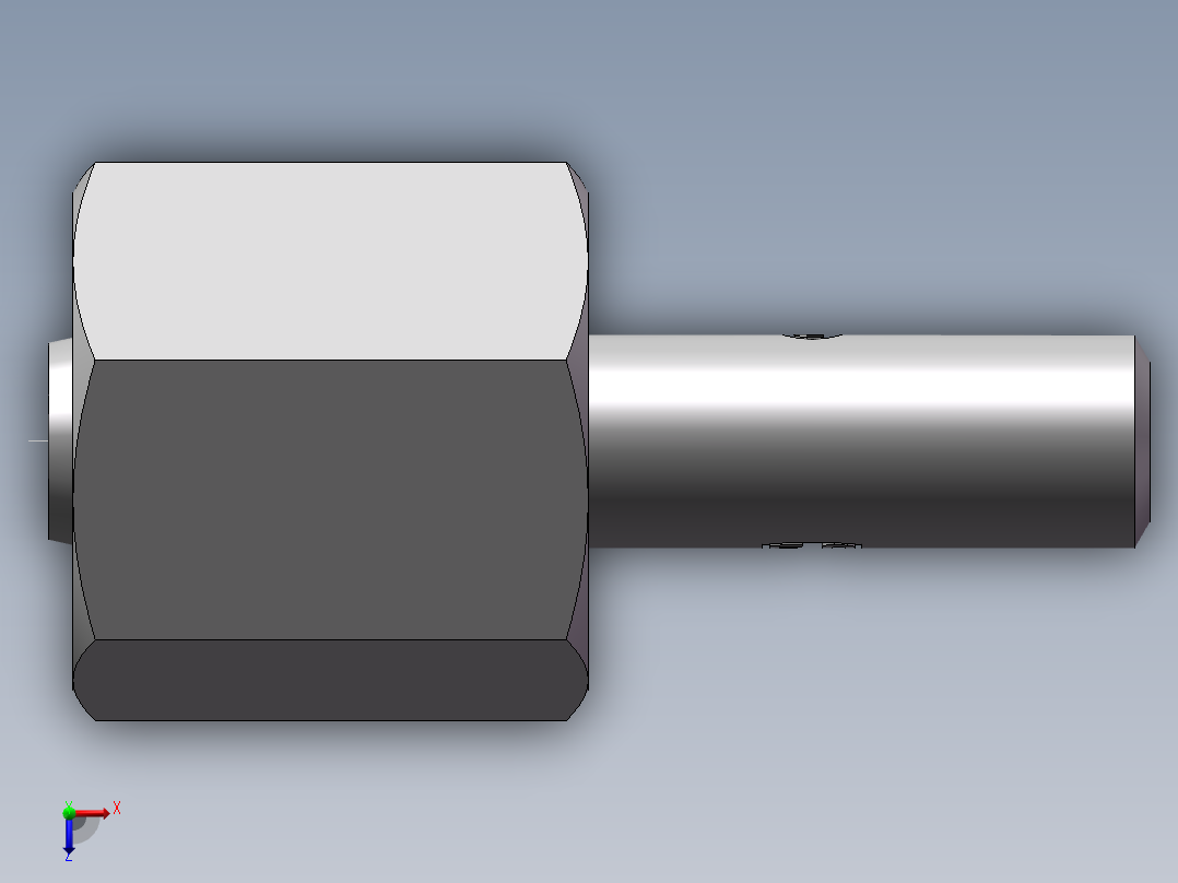 90度焊接接头、SKA06X1,5俯视图