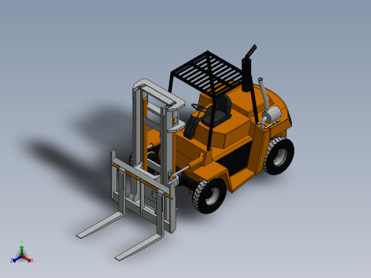 叉车(13)正等轴测缩略图