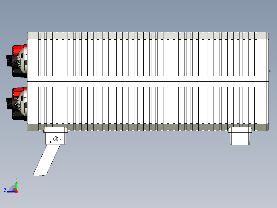 A2004271-DPower-TST双电源供电0到30V和元件测试仪右视图