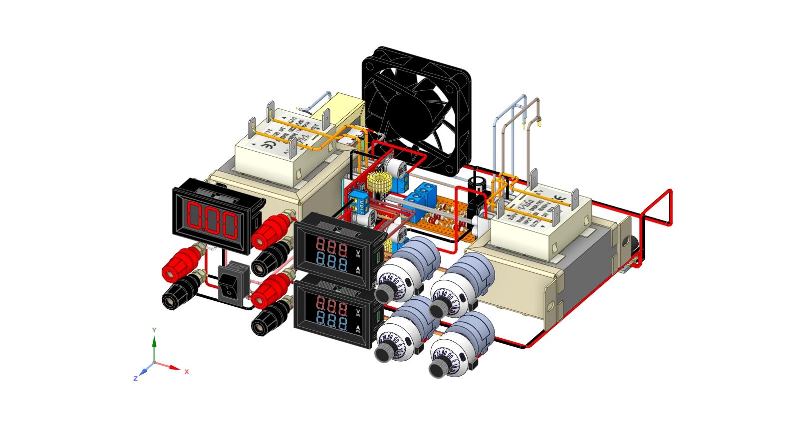 A2004271-DPower-TST双电源供电0到30V和元件测试仪