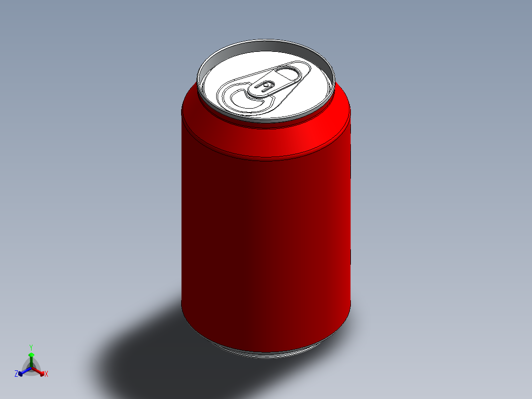 瓶子、罐子、桶(56)正等轴测图