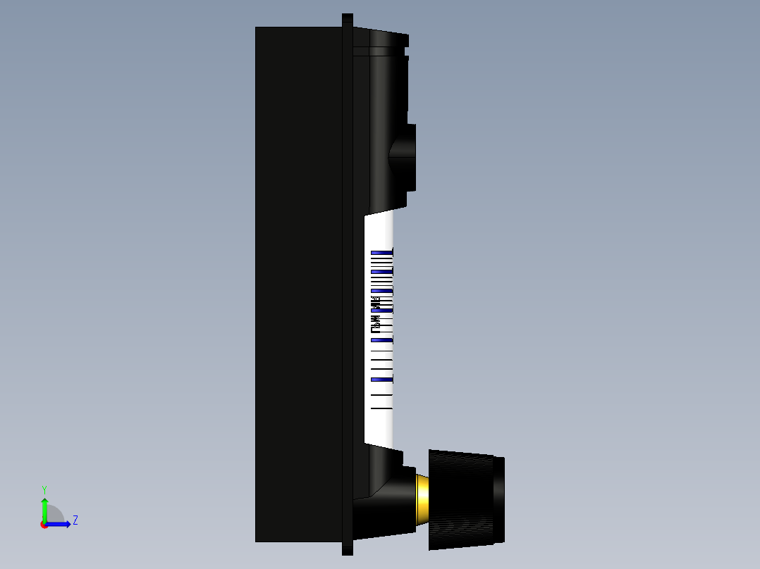 仪表、流量计(21)左视图