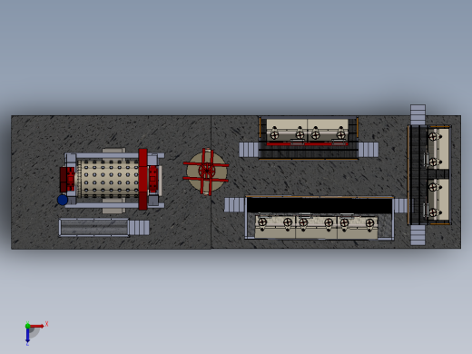 研磨浮选系统俯视缩略图