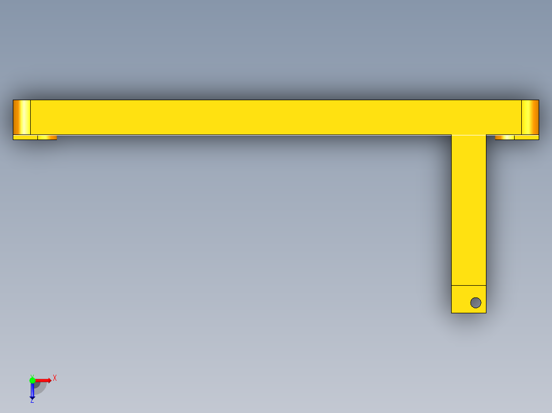 轴承架钻孔夹具（CAD图+UG三维）俯视图