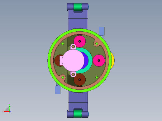 机械手臂舵机机器人爪子后视缩略图