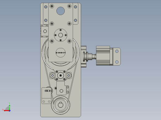 电子插针精密焊接生产线设计-压紧机构-V1后视缩略图