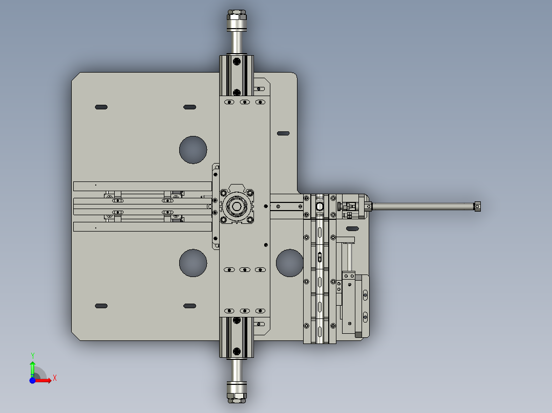 6压帽盖上料组件前视图