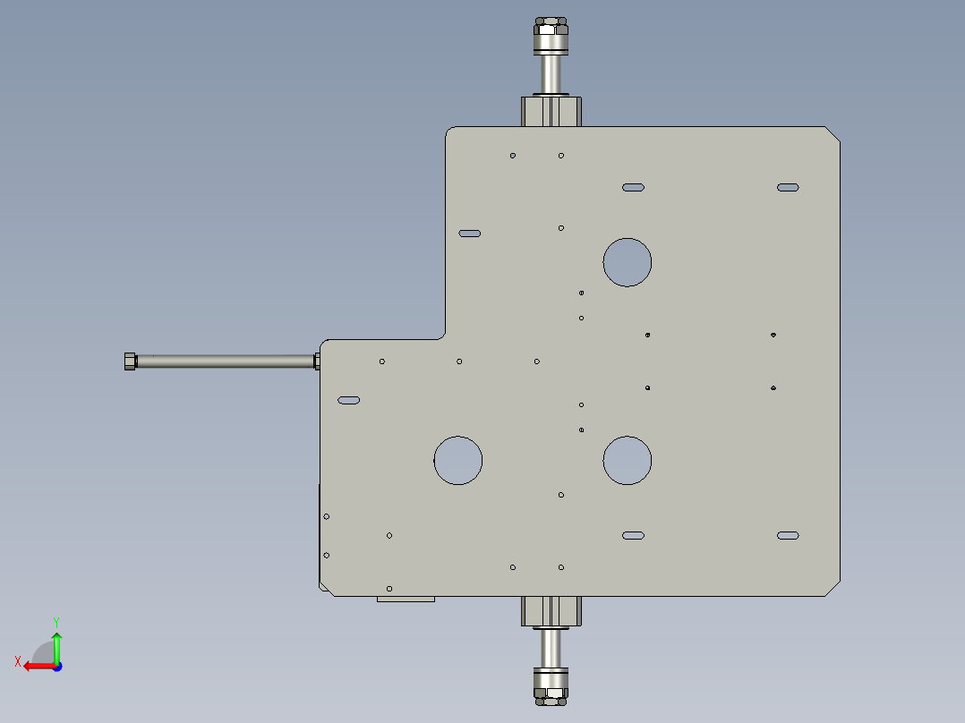 6压帽盖上料组件后视图
