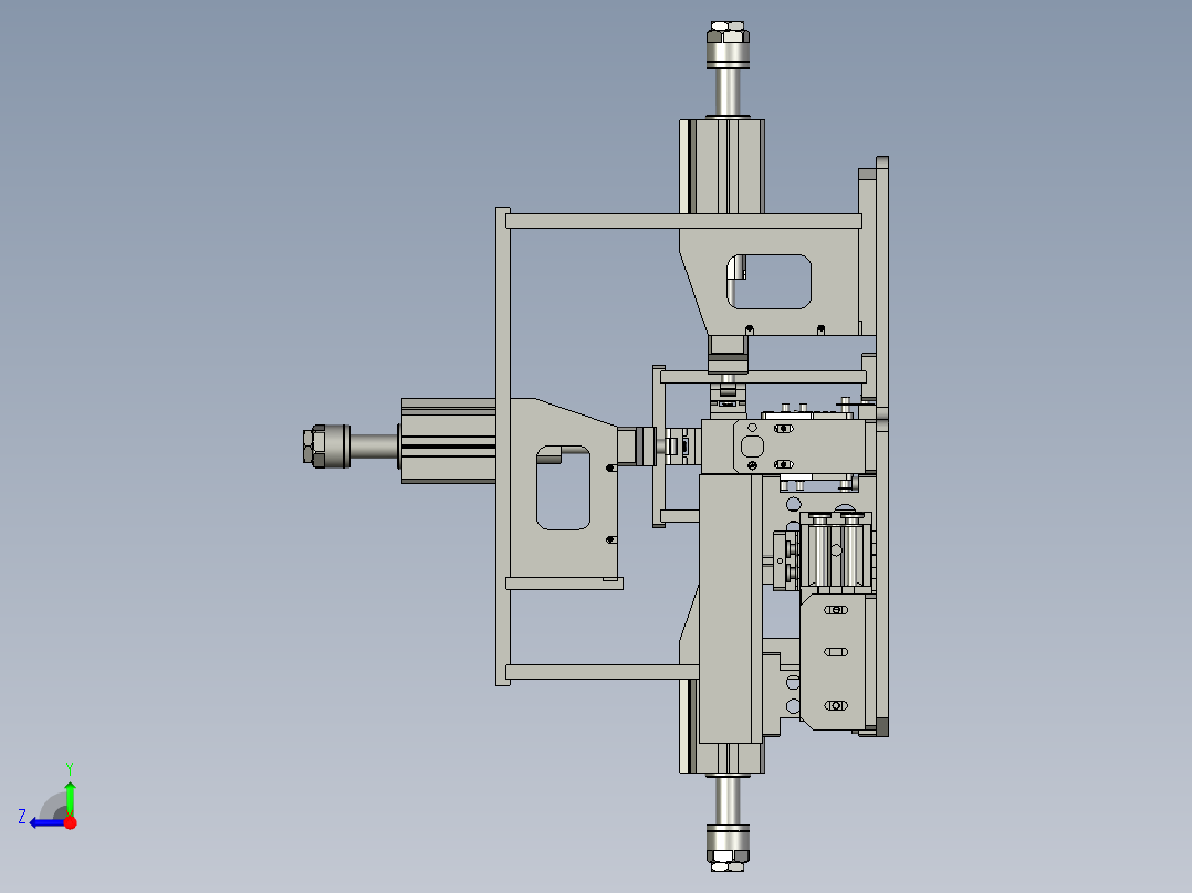 6压帽盖上料组件右视图
