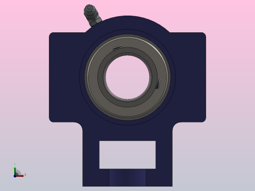 FRM F205拉紧轴承25前视缩略图