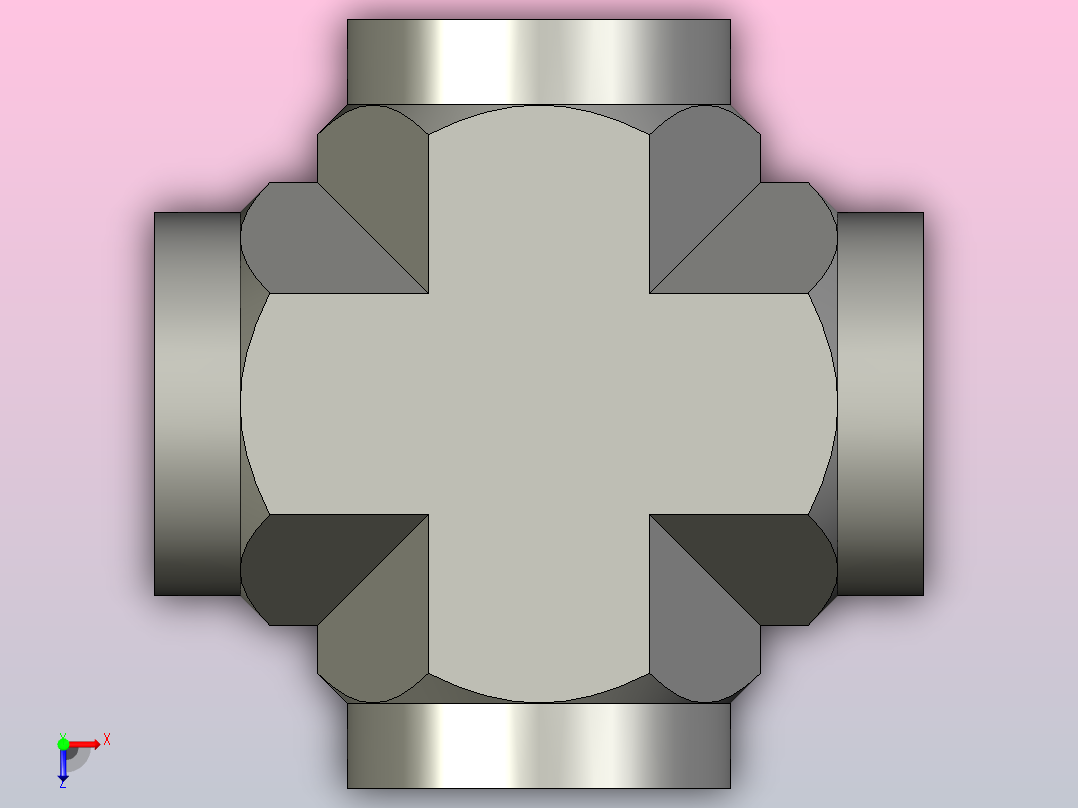 管螺纹接头1_kmmoo-s俯视图
