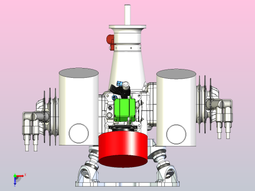 Power4Flight B150i电喷无人机发动机俯视缩略图