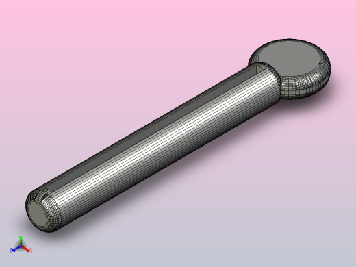 简易挤压机(奶油、牙膏)正等轴测缩略图