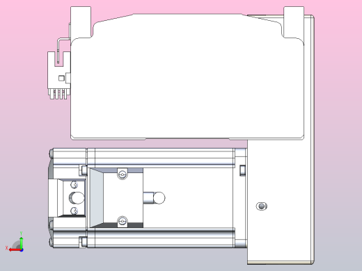皮带直线轴半封闭可选导轨TPA-HNB-140D-120-L2650-LP-Y-P40-N3后视缩略图