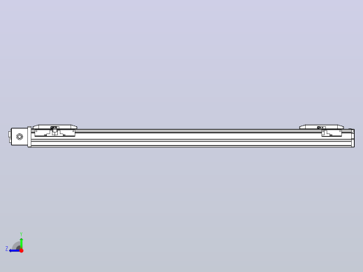 皮带直线轴双滑块型TPA-GCBS-50-P42-L275-DR-M10-N3右视缩略图