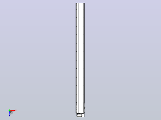皮带直线轴半封闭可选导轨TPA-HNB-202D-140-L2250-RU-C-P75-N3俯视缩略图