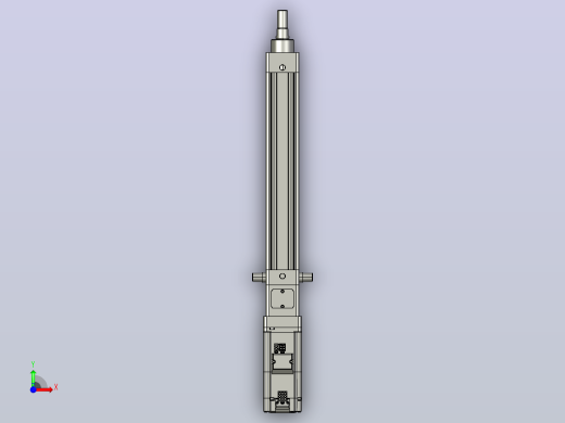 轻载电动缸TPA-ESR40-1210C-L200-M-TC-W-P40-C3前视缩略图