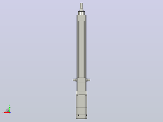 轻载电动缸TPA-ESR40-1210C-L200-M-TC-W-P40-C3后视缩略图