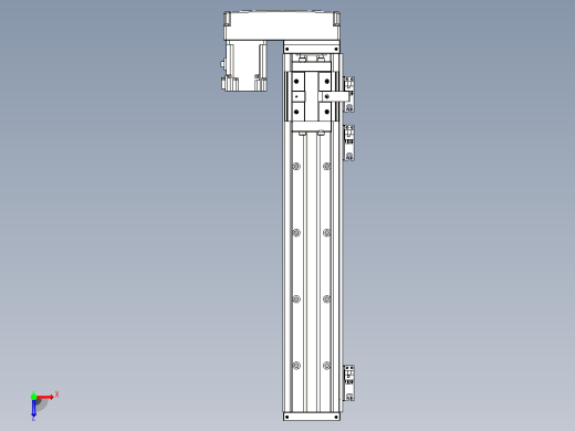钢基模组TPA-KSR-8610C-540A1-ML-H0S2俯视缩略图