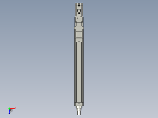 轻载电动缸TPA-ESR80-2510C-L500-M-W-P75-JX-C3俯视缩略图