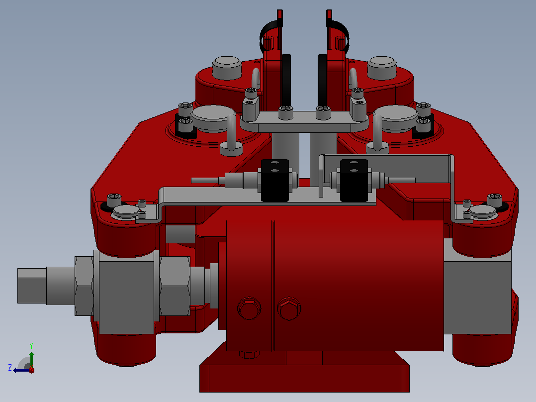 SBD-A安全制动器_SBD200-A-1000×30ⅠRL.WL.CL右视图