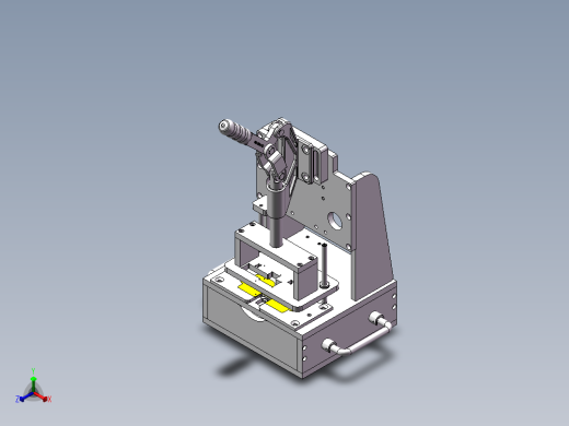 BMS板测试治具sw21可编辑正等轴测缩略图