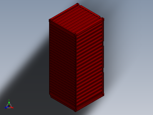 集装箱正等轴测缩略图