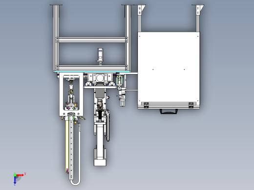 阀杆自动搬运压装焊接设备sw12可编辑俯视缩略图