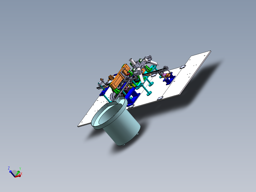 电子元件点胶镶盖自动化设备