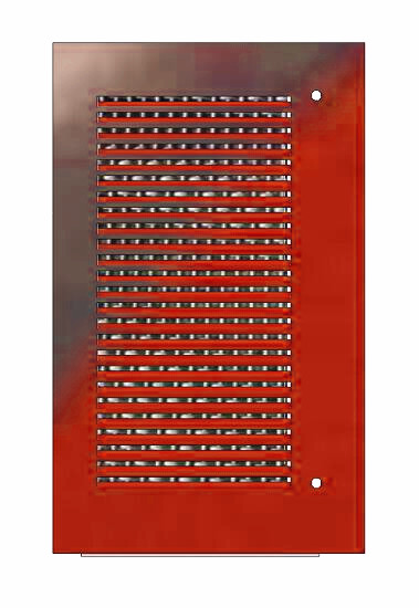 BQ6800G-A09-5507400 左四栅格仓门3D模型