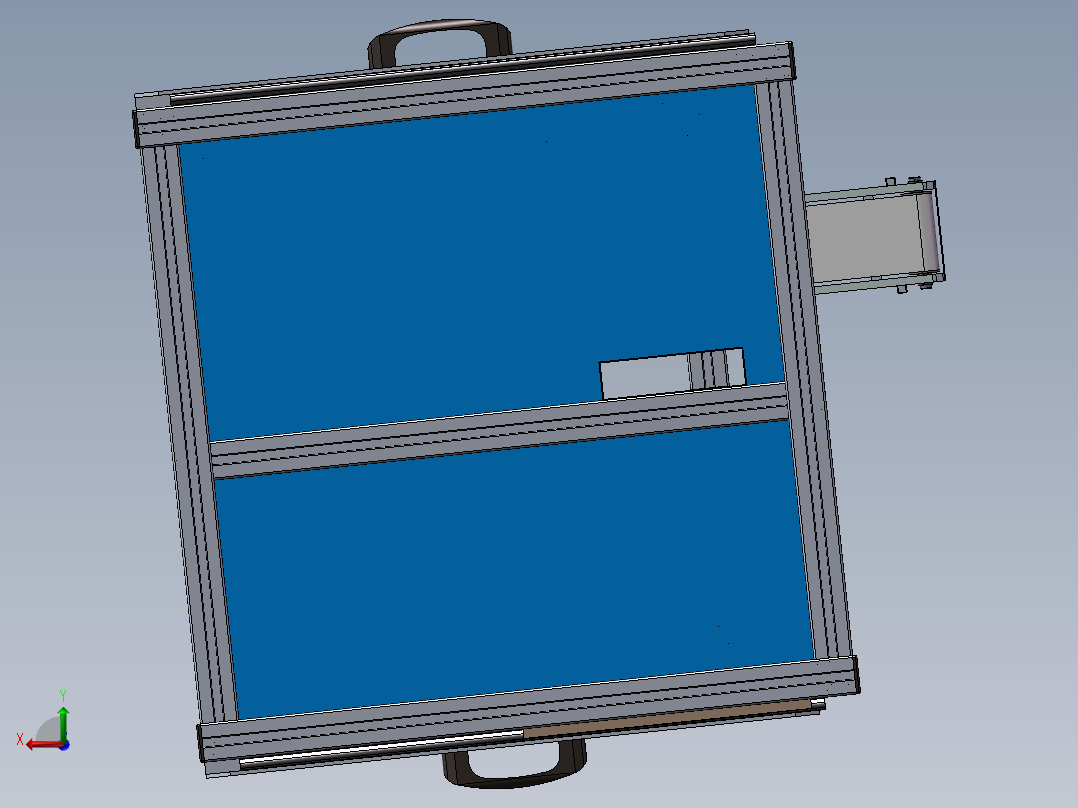 B18_红外线干燥贴膜机后视图