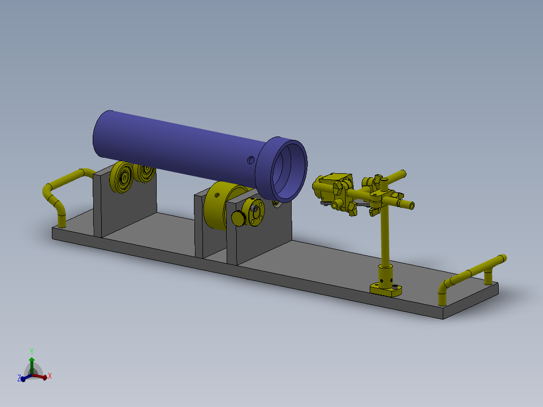 M39圆柱形工件旋转定位夹具