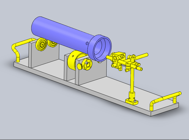 M39圆柱形工件旋转定位夹具