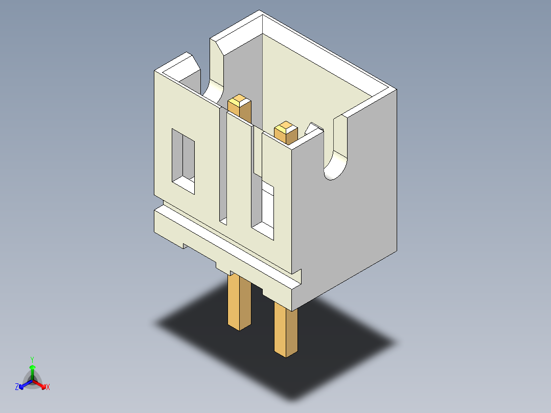 JST-B2B-PH-K-S主视图