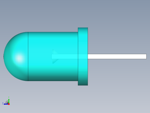 LED_Round_Cyan_D5.0mm右视缩略图