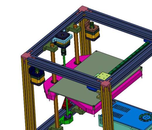 corexy结构入门3D打印机缩略图