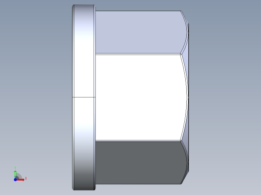 法兰螺母-10-FN.STEP前视缩略图