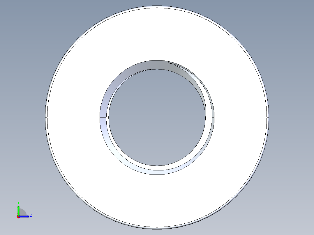 法兰螺母-10-FN.STEP左视图